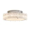Ana Chrome LED Flush Ceiling Light