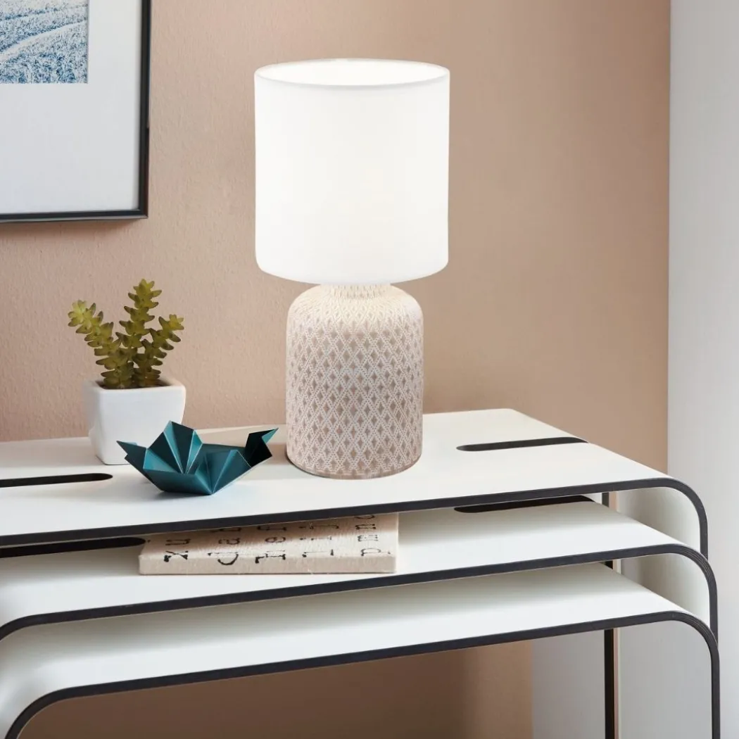 Bellariva Cream Ceramic Table Lamp