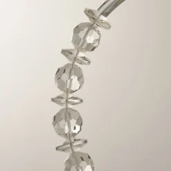 Bianca Polished Chrome & Black Table Lamp