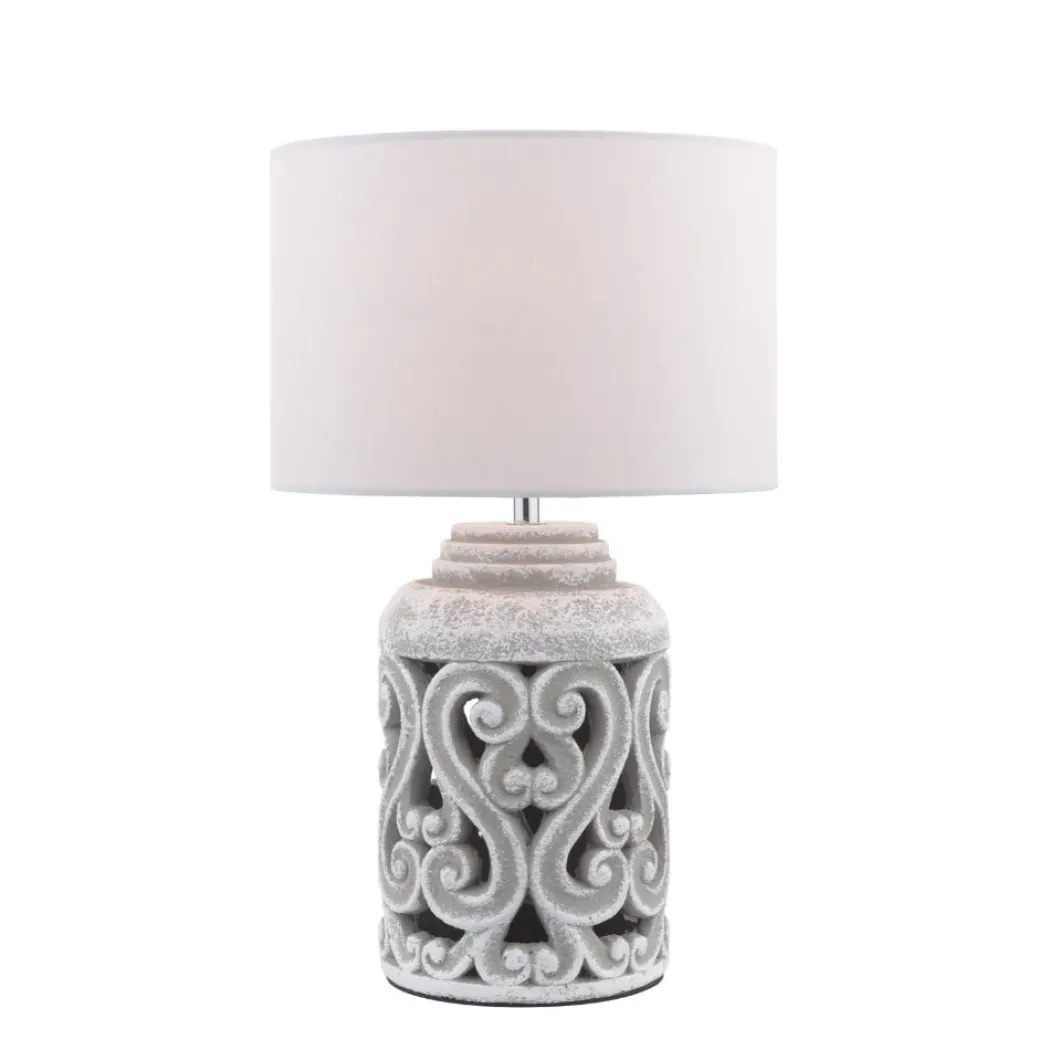 Blythe Grey Table Lamp