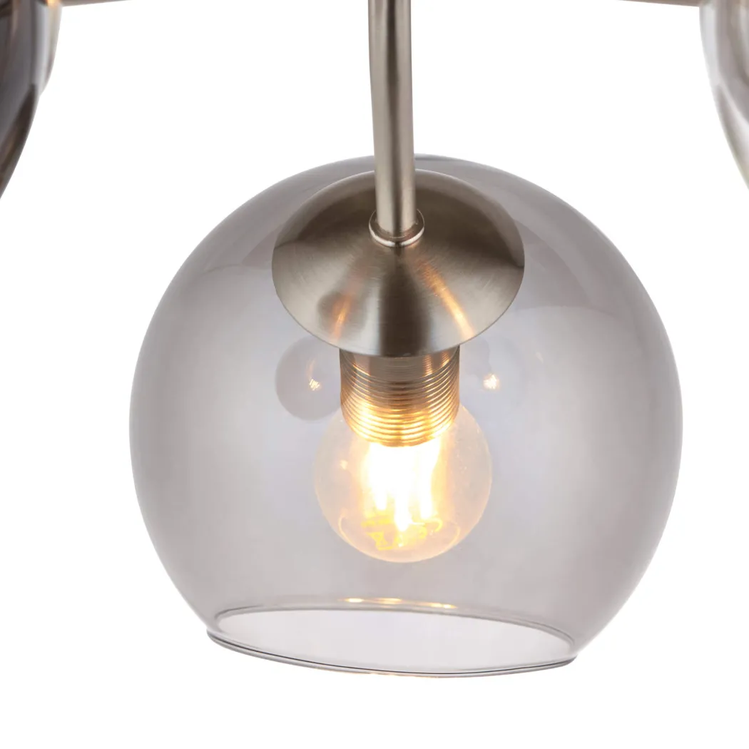 Branco 3 Light Semi-Flush Ceiling Light