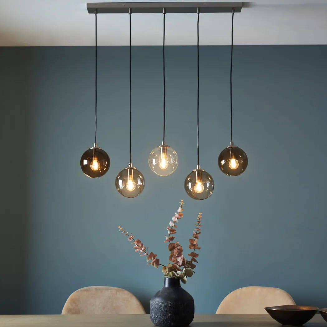 Branco Multi-Light Ceiling Pendant Bar