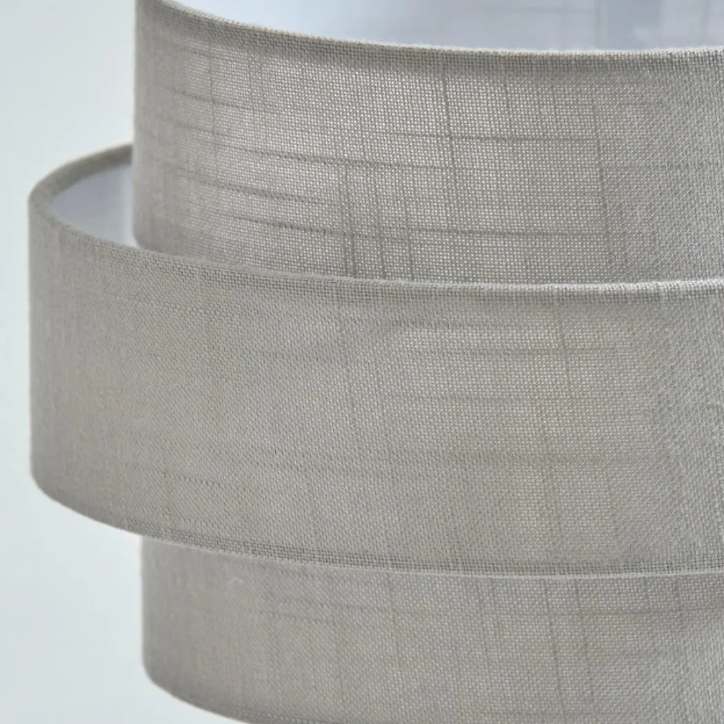 Buxton Grey Table Lamp