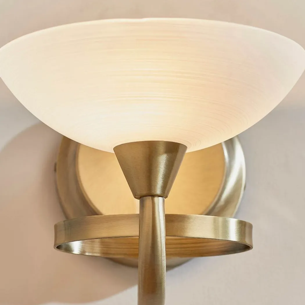 Cagney Antique Brass Wall Light