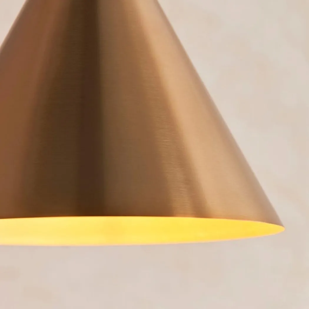 Cape Antique Brass Pendant Ceiling Light