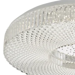Cimona Large Acrylic LED Flush Ceiling Light