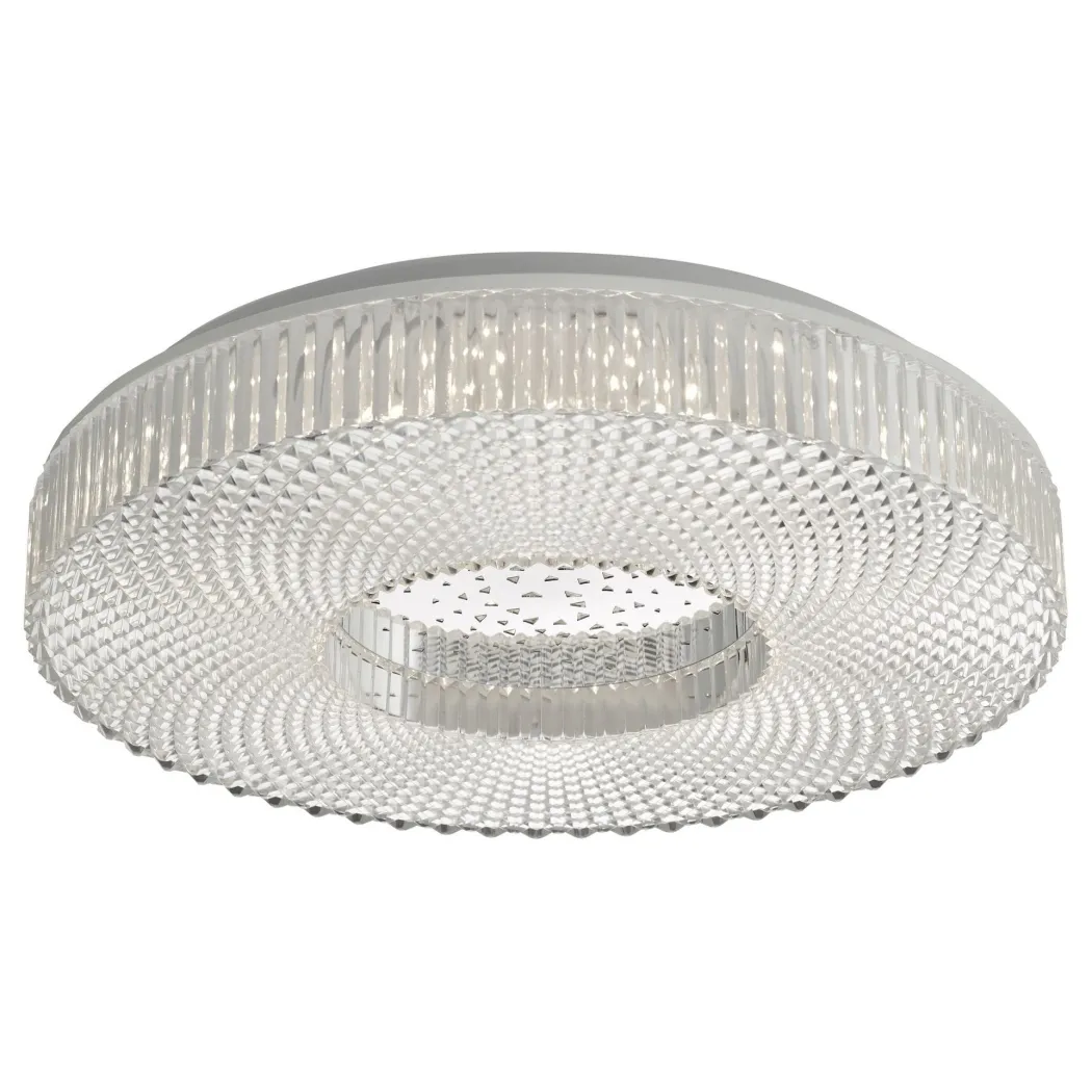 Cimona Medium Acrylic LED Flush Ceiling Light