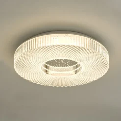 Cimona Medium Acrylic LED Flush Ceiling Light