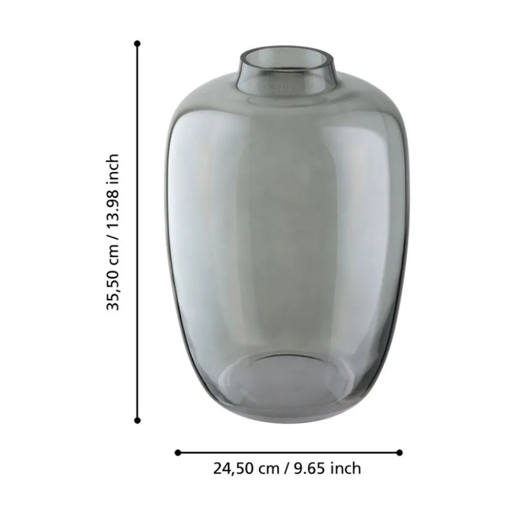 Culasi Grey Glass Vase Medium