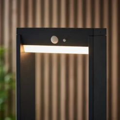 Dannah Black IP44 LED Outdoor Post Small