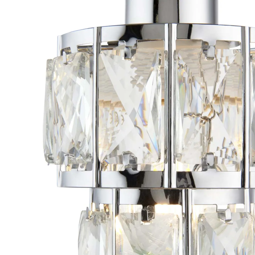 Darla Small Chrome Ceiling Light Pendant