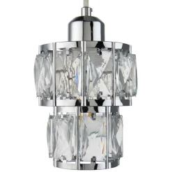 Darla Small Chrome Ceiling Light Pendant