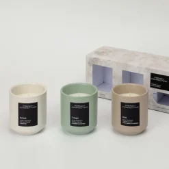 French Connection Set of 3 Small Mixed Candles