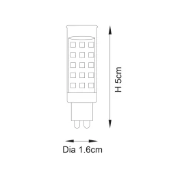 G9 3.5W LED Cool White