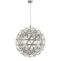 Galaxy Chrome Metal Ball LED Ceiling Pendant