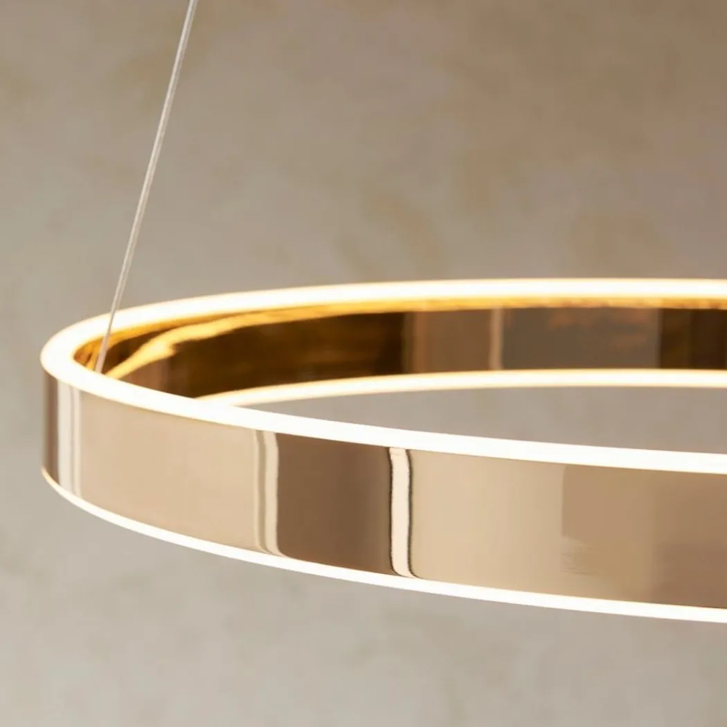 Gen LED Gold Pendant Ceiling Light