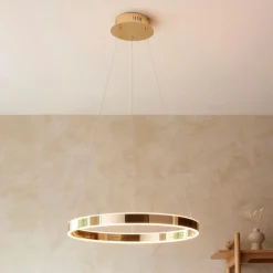 Gen LED Gold Pendant Ceiling Light