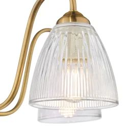 Glynis 5-Light Antique Bronze Semi-Flush Ceiling Light