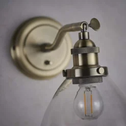 Hansen Wall Light Antique Brass