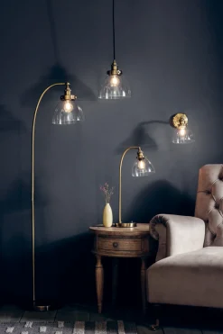 Hansen Wall Light Antique Brass