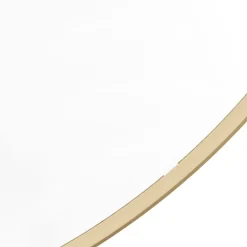 Holworth Round Gold Mirror 80cm