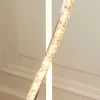 Hyde Chrome And Crystal LED Floor Lamp