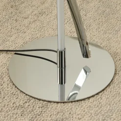 Hyde Chrome And Crystal LED Floor Lamp