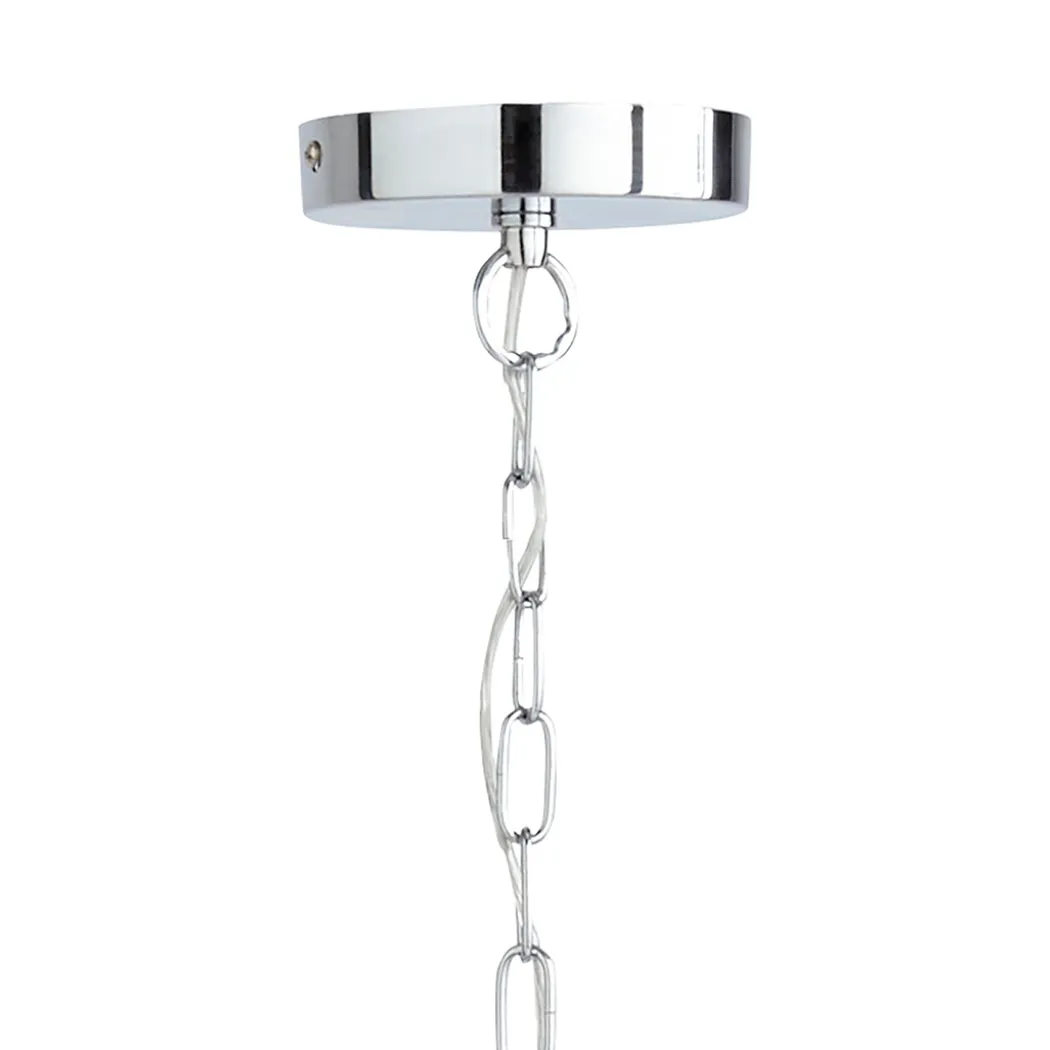 Jimena 3 Light Polished Chrome Pendant Ceiling Light