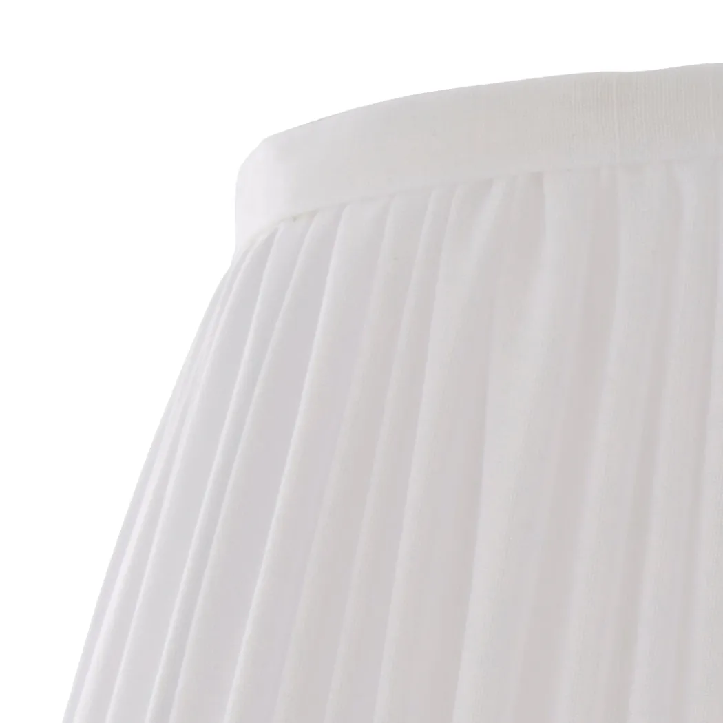 Junia Off White 25Cm Pleated Shade