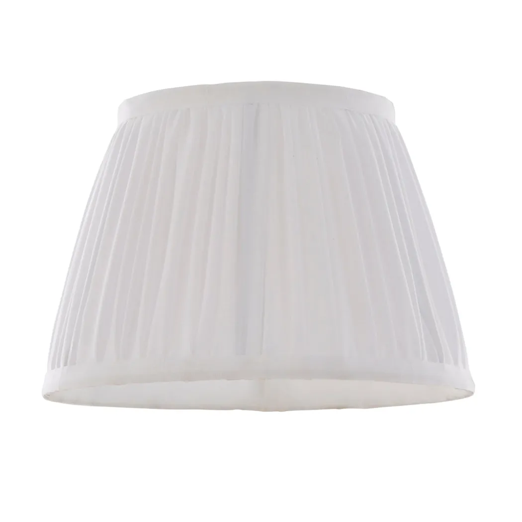 Junia Off White 25Cm Pleated Shade
