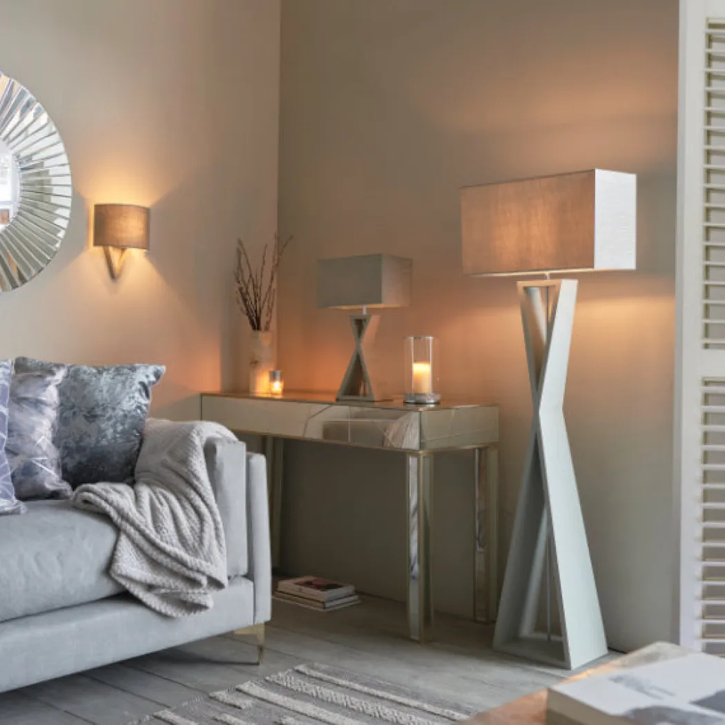 Kaden Grey Table Lamp
