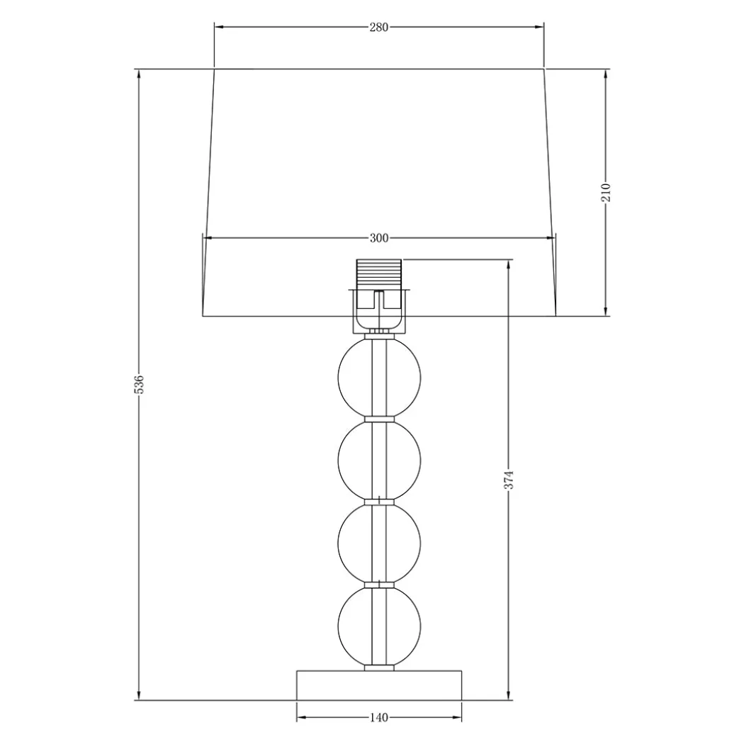Kayleigh Wooden Table Lamp