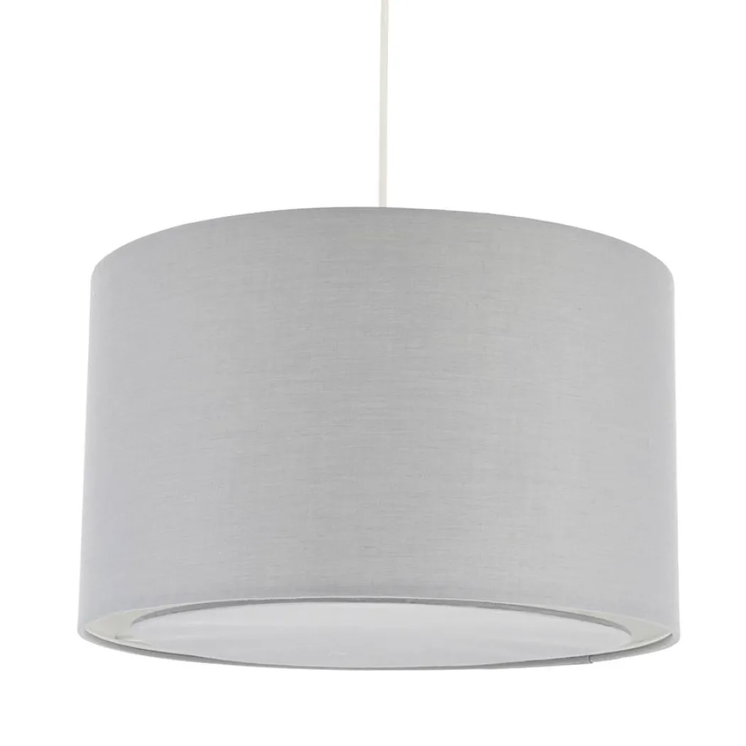 Kentaro Medium Pendant Light Shade Dove Grey