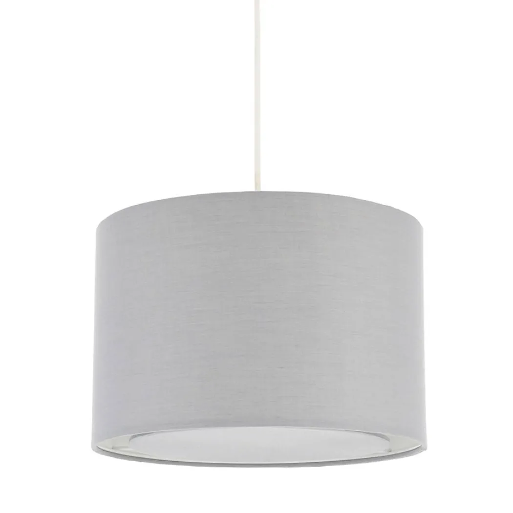 Kentaro Small Pendant Light Shade Dove Grey