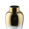 Kenyasi Gold Glass Vase