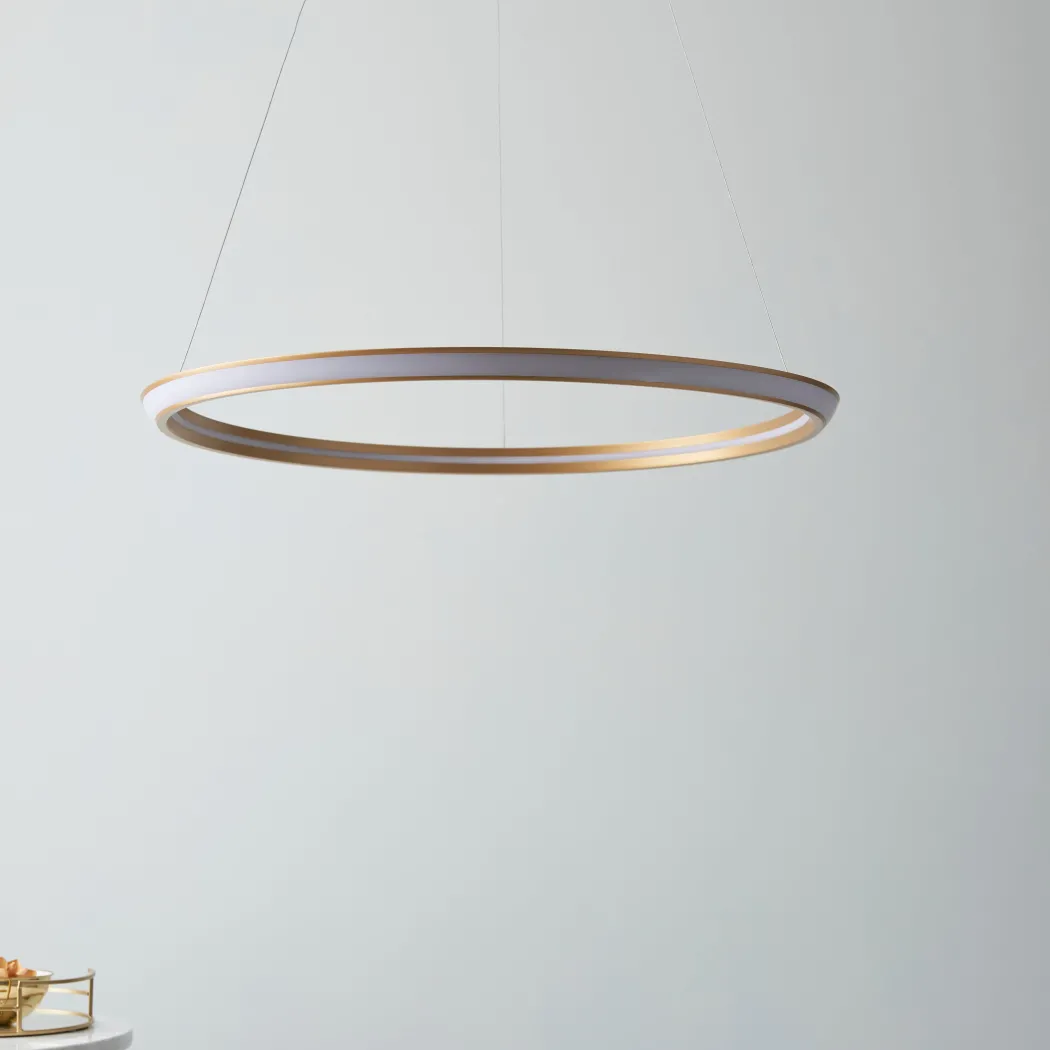 Keren LED Gold Ceiling Pendant