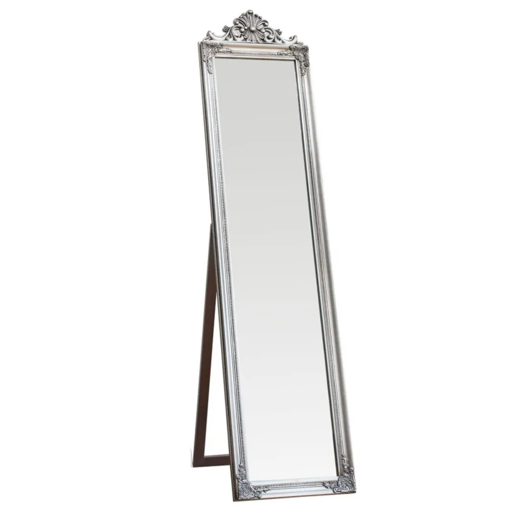 Lambeth 45x179cm Cheval Silver Mirror