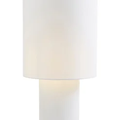 Leora White Floor Lamp