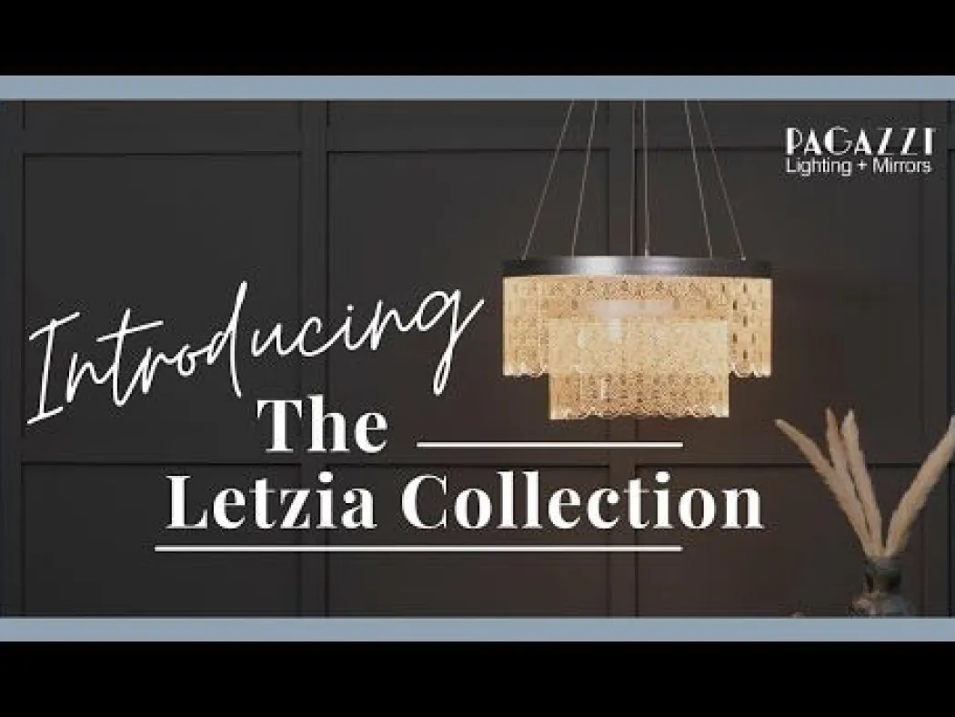 Letizia 2 Light Tiered Scallop LED Pendant Ceiling Light