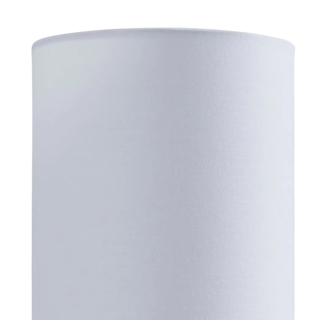 Linden Taupe Ribbed Ceramic Table Lamp