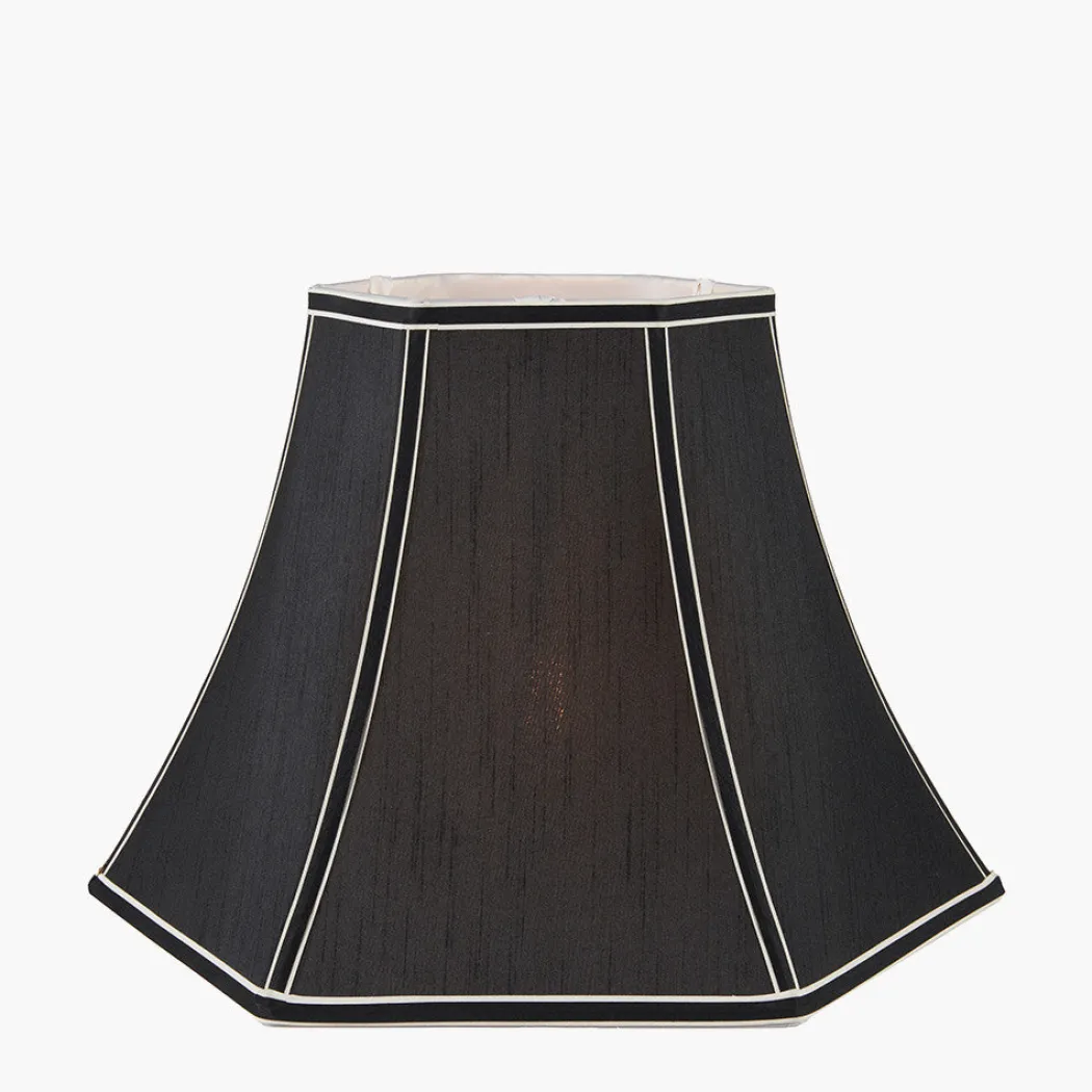 Lyla 40cm Bowed Black Shade