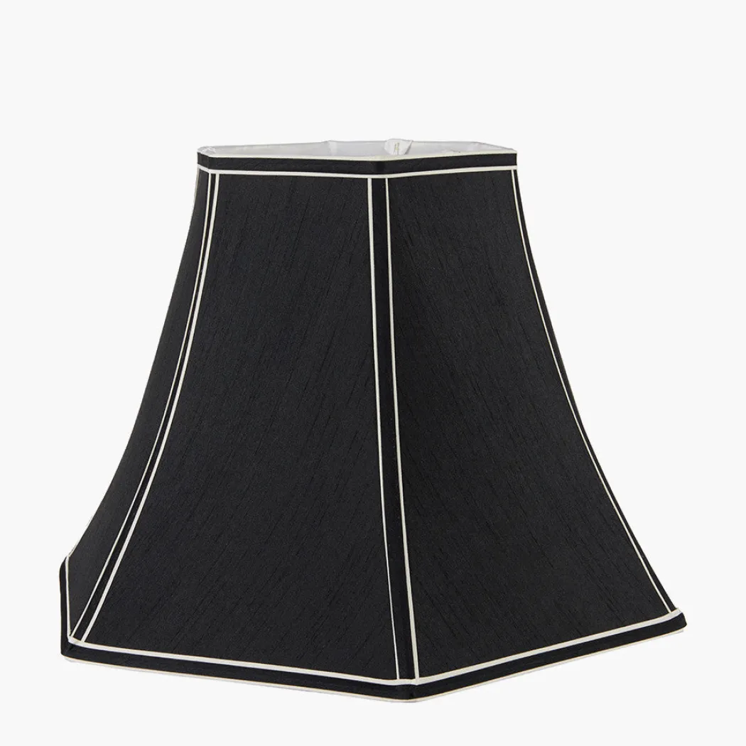Lyla 40cm Bowed Black Shade