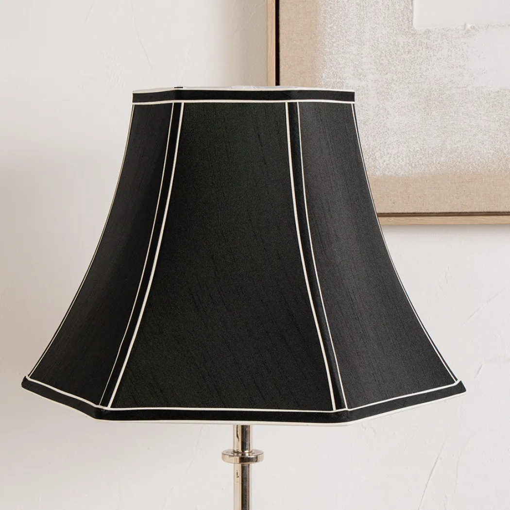 Lyla 40cm Bowed Black Shade