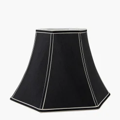Lyla 50cm Bowed Black Shade