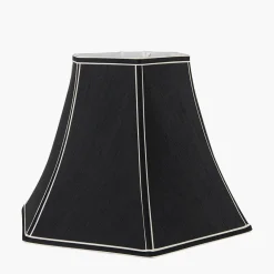 Lyla 50cm Bowed Black Shade