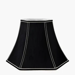 Lyla 50cm Bowed Black Shade