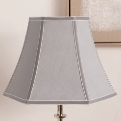 Lyla 30cm Lamp Shade Steel Grey
