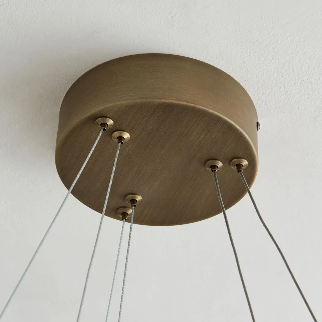 Mabel Antique Brass LED Pendant Ceiling Light