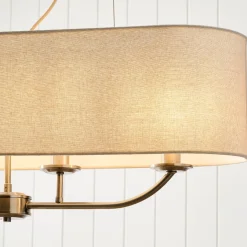 Marston Satin Nickel Pendant