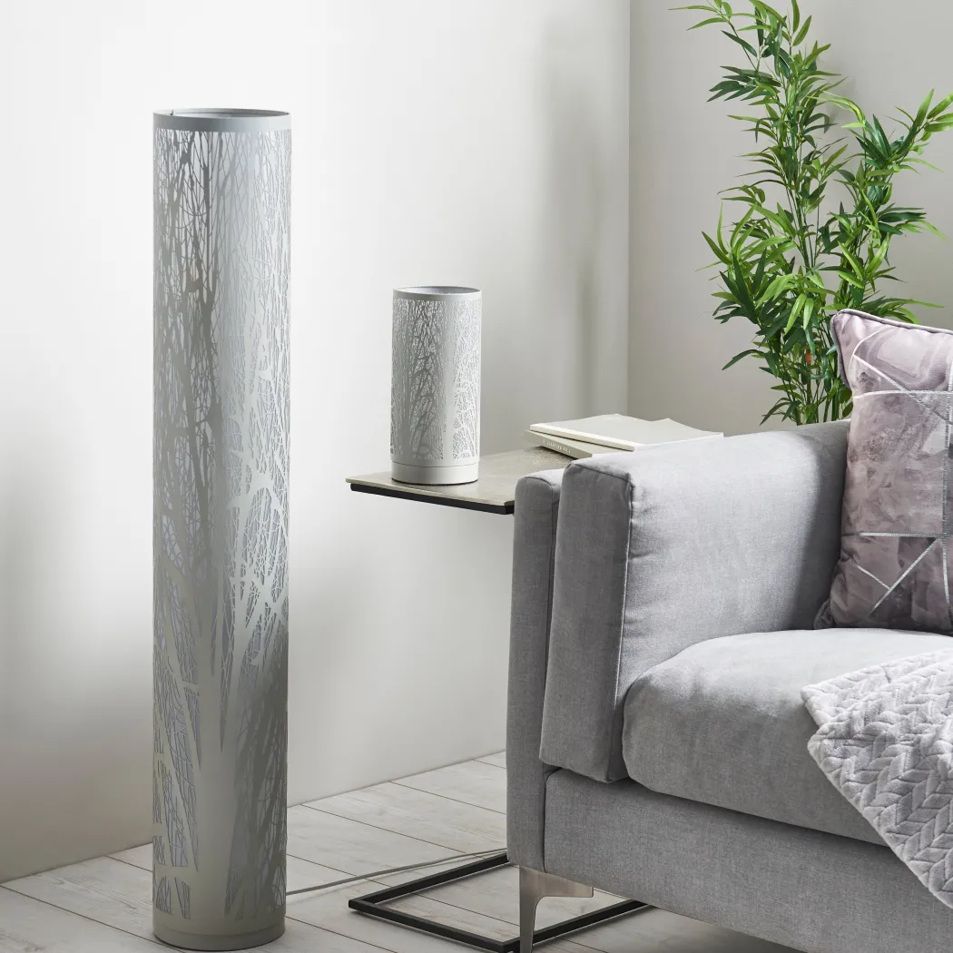 Mason Grey Touch Table Lamp